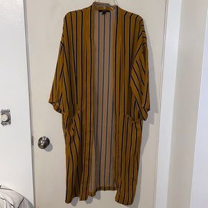 Striped duster